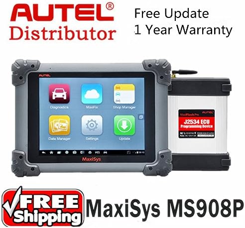 Ship from USA Autel Maxisys Pro MS908P MS908 Pro Auto Diagnostic Scanner With ECU Coding and J2534 Reprogramming Function Diagnostic Tool