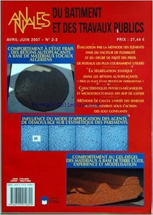 Annales Du Batiment Et Des Travaux Publics Du 01042007 - 