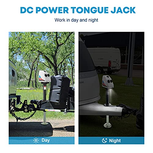 Kohree Electric Trailer Jack AFrame up to 3,900lbs, RV Electric Power