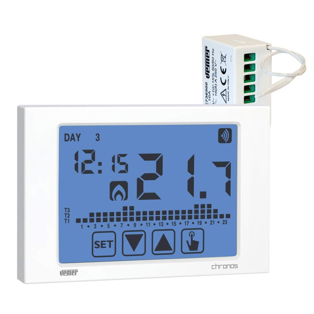 VEMER VE486700 Thermostat, White