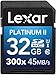 Lexar Platinum II 300x SDHC 32GB UHS-I/U1 (Up to 45MB/s Read) Flash Memory Card - LSD32GBBNL300