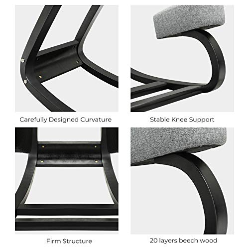 VIAGDO Ergonomic Kneeling Chair For Home Office Posture Corrective