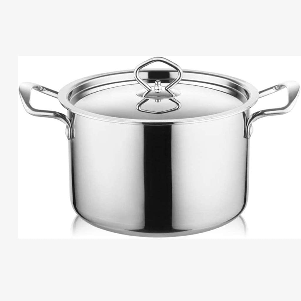 DJASM Stainless Steel Stock Pot, with Lid Steamer, Dumpling, Crawfish