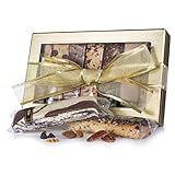The Biscotti Factory, Combo Variety Pack, Biscotti Gift Box, Individually Wrapped Biscottis, Hand Crafted, Valentine's Gifts, Kosher Gift Baskets, Certified Kosher, No Added Preservatives (Classic)