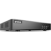 ANNKE 8 Channel 3K Lite H.265+ Security DVR Recorder, Hybrid 5-in-1, NO HDD | CCTV DVR with AI Human/Vehicle Detection for Surveillance Camera, Supports 8CH Analog and 2CH IP Cameras, Easy Remote Access