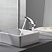 Kraus KCV-120 Square Ceramic Bathroom Sink, White