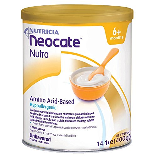Nutricia 66792600 Oral Supplement Neocate Nutra Unflavored 14.1 Oz. 66739 Box Of 4