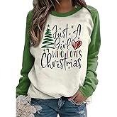 BOMYTAO White Christmas Sweatshirt for Women Winter 1954 The Haynes Sisters Pullover Christmas Tree Snowflake Graphic Tops