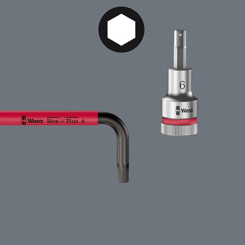 05073593001 950/9 Hex-Plus 1 SB Winkelschlüsselsatz, Mehrfarbig, metrisch, BlackLaser, 9-teilig, Mehrfarbig