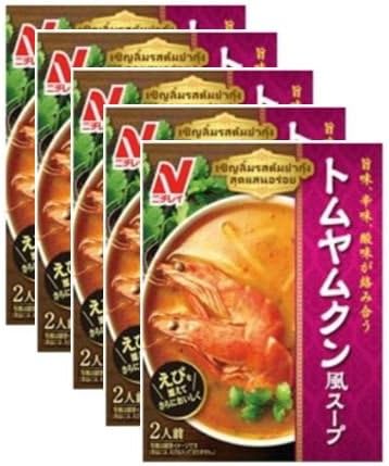 Amazon ニチレイ トムヤンクン風スープ 2人前 ｘ5パック 食品 飲料 お酒 通販
