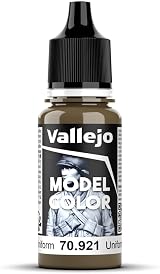 Vallejo Model Color Green English Uniform 18 ml Self-Leveling Acrylic Paint