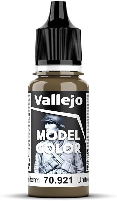 Vallejo Model Color Green English Uniform 18 ml Self-Leveling Acrylic Paint