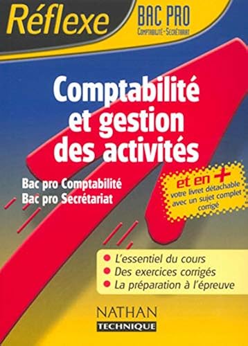 Download Comptabilité et Gestion des activités : Bac Pro comptabilité, Secrétariat PDF