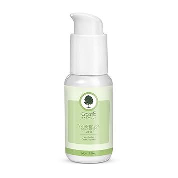 Organic Harvest SPF 30 Sunscreen for Oily Skin, 50g