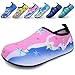 BODATU Boys' Girls' Swim Water Shoes Kids Quick Dry Barefoot Aqua Sock Shoes for Beach Pool