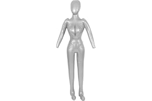 Amosfun Inflatable Male Full Body Mannequin Dress Display Model for Shirts Clothes Display Prop Suitable