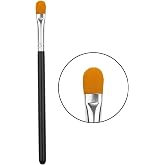 Extra flat round brush eyebrow concealer brush，concealer brushs，flat makeup brush，Brow Brushes (E32)