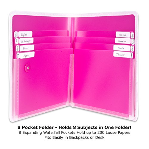 Folder with dividers and pockets picture