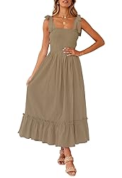 ZESICA Women's 2024 Summer Boho Spaghetti Strap