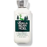 Bath and Body Works Body Care - Vanilla Bean Noel - 24 Hour Moisture Body Lotion w/Shea Butter + Vitamin E - Full Size 8 fl o