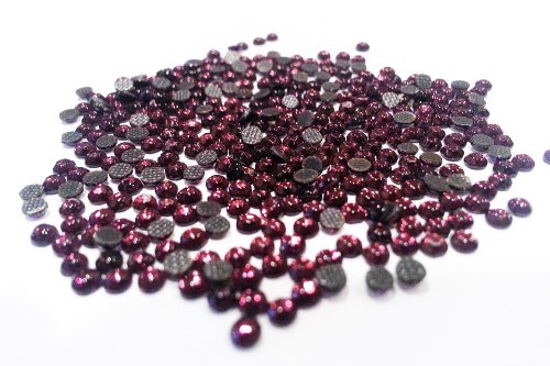 GoldenLiving168 Amethyst Purple 600pcs Round Rhinestone 3mm (10ss) 3D Acrylic Nail Art Decoration Cellphone Case (High Quality) USA SELLER! FAST SHIPPING!