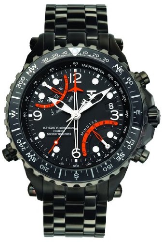 TX Men's T3B921 730 Series Classic Fly-Back Chronograph Dual-Time