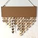 WINOMO Family Birthday Board Plaque DIY Hanging Wooden Birthday Reminder Calendar with 50pcs Wooden Hearts
