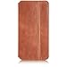 KAVAJ iPhone SE/5S/5 Case Leather Dallas Cognac Brown - Genuine Leather Cover with Business Card Holder. Slim Fit Flip Case As Premium Accessory for The Original Apple iPhone Doubles As A Wallet.