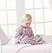 Gerber Baby and Little Girls' 2 Pack Blanket Sleepers