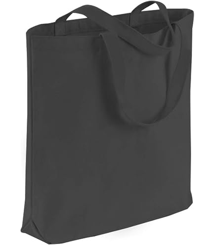 Amazon.com: Small Heavy Canvas Tote Bags with Gusset (Single