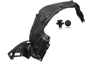 Parts N Go 2006-2012 Ridgeline Fender Liner with Clips/Fasteners Front Passenger Side Right Hand RH - 74101SJCA01 HO1249125