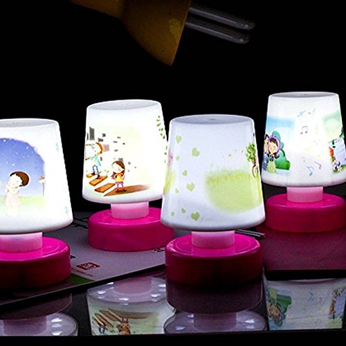 Jamboree Birthday Return Gift LED Night Lamp - Multicolor (Pack of 4)