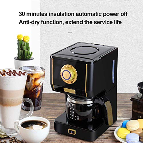 HaoLi Filterkaffeemaschine, automatische Abschaltung und Tropfschutz, 600 W, permanenter wiederverwendbarer Filter… – Bild 4