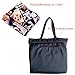 newplenty Beach Tote Bags Travel Totes Bag Shopping Zippered Tote for Women Foldable Waterproof Overnight Handbag