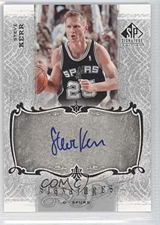 Amazon.com: Steve Kerr (Basketball Card) 2006-07 SP Signature Edition