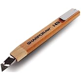 SHARPDRAW Fine Line Carpenter Pencil - Carbon Fiber Reinforced Graphite for Consistent Razor Sharp Lines &ndash; Real Wood Handle &ndash; 0.8mm Line for Finish Carpenters &amp; Woodworkers
