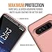 Galaxy S8 Battery Case Qi Wireless Charging Compatible, Alpatronix BX430 5.8-inch 4500mAh Slim Rechargeable Extended Protective Portable Charger Case Samsung Galaxy S8 [Android 8.0] – Rose Gold