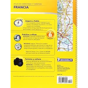 Atlas de carreteras y turístico Francia