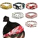 WindBreath 6 Pack Women Headbands Criss Cross Hair Band Elastic Head Wrap Accessory