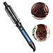 MQB Hot Hair Brush 2 in 1 Curling Brush Iron Dual Voltage 110V-240V, Black
