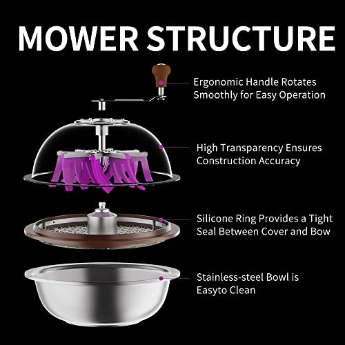 ATOUR 16 inch Bud Leaf Bowl Trimmer Upgraded Version with Clear