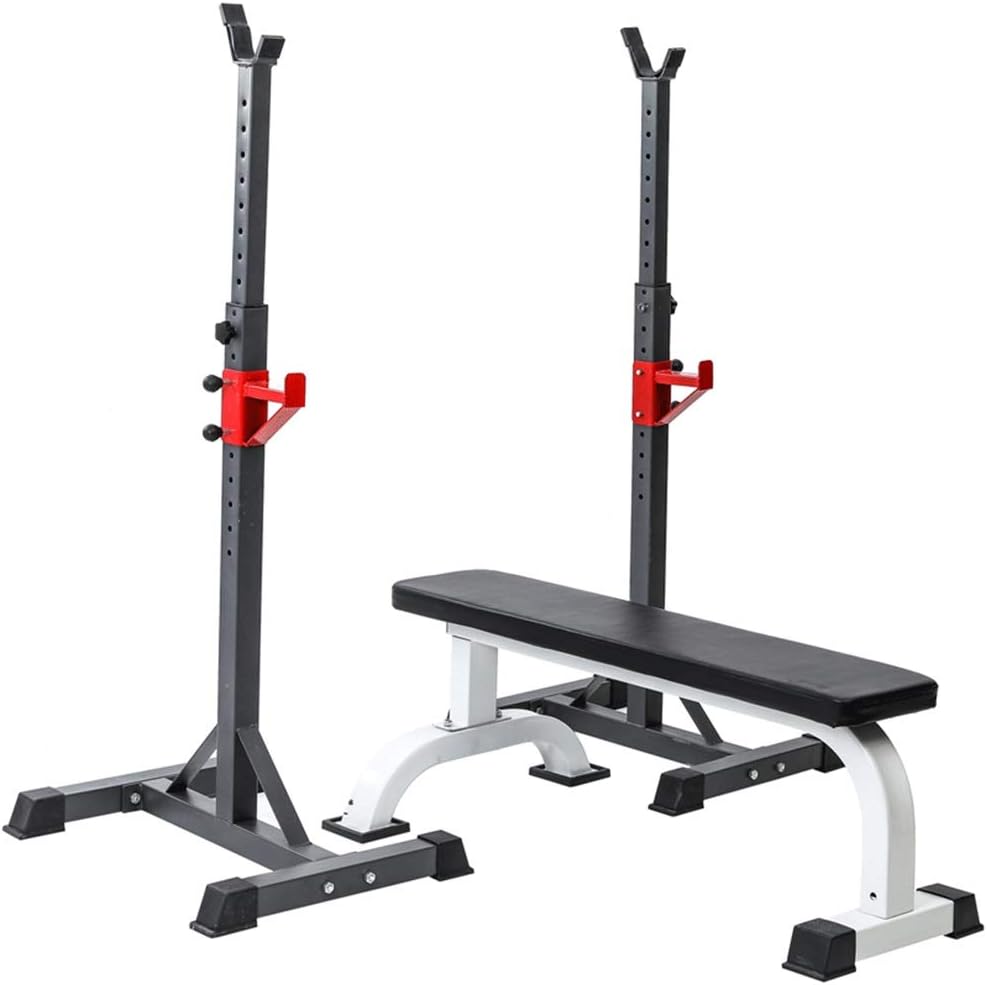 Split Squat Rack Adjustable Barbell Rack Bench Press Rack Weight Bench Home Fitness Equipment Weight Training Equipment