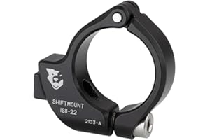WOLF TOOTH : SHIFTMOUNT : Black : ISII-22 CLAMP for Mountain Bikes