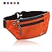 Fitter's Niche Running Sport Belt, Travel Buddy Money Belt Waist Fanny Packs, 3 Roomy Pockets Adjustable Elastic Waistband, Fit Phones Up To 6 inches, Ideal For Outdoor Travel Cycling Hiking Jogging