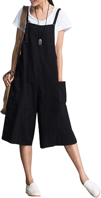 baggy short dungarees