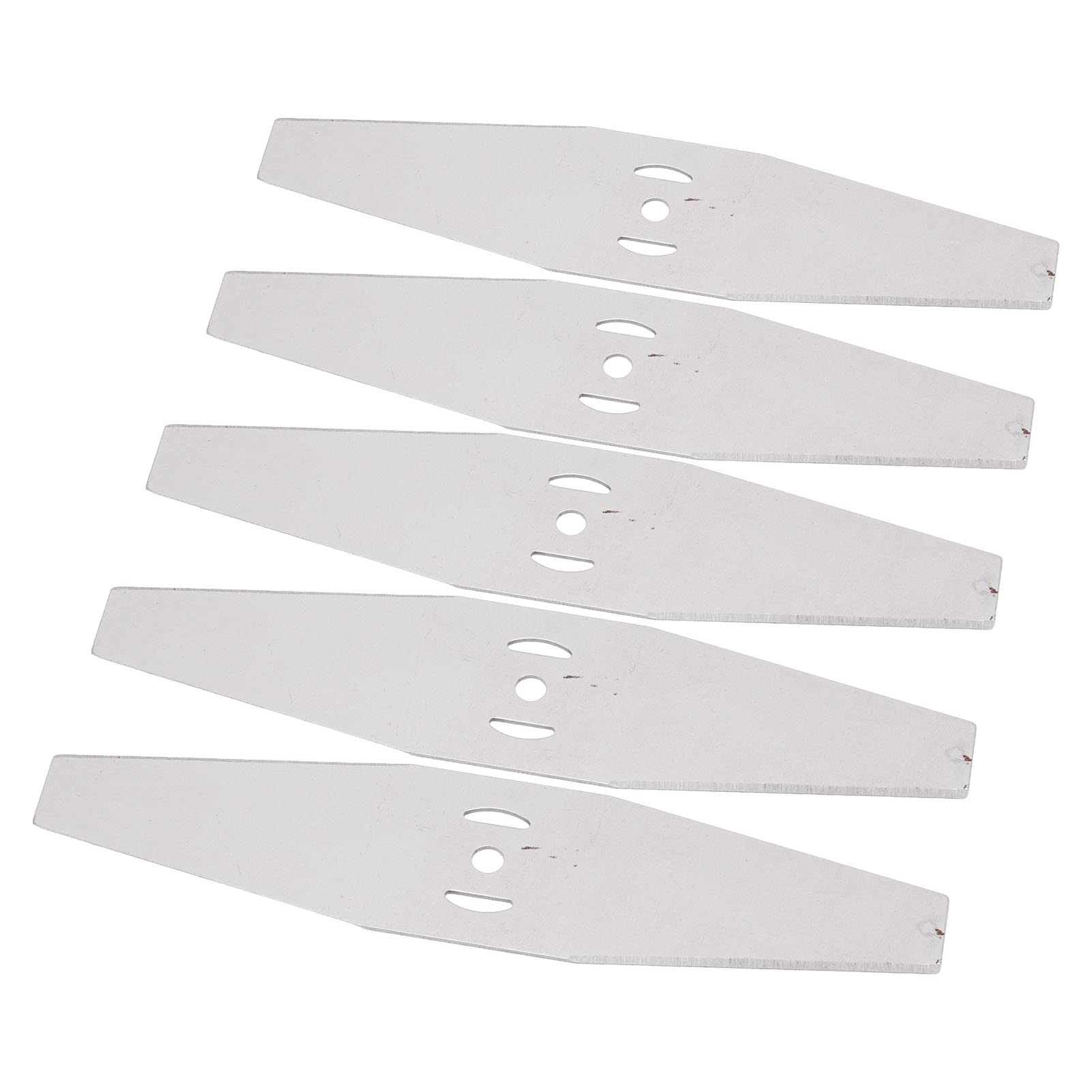 Qcwwy Grass Trimmer Replacement Blades, Fine Craftsmanship Sharps Lawn Mower Replacement Blades Strong and Stable Electric Mower Blades for Cutting Grass Weeds