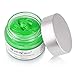 HailiCare Green Hair Wax 4.23 oz, Professional Green Hair Wax, Natural Matte Hairstyle Hair Dye Wax for Party, Cosplay (Upgrade Glass Jar)