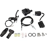 Manual 4WD Actuator Shifter Kit 1038-1035-2001 Fits Kawasaki Brute Force | for Prairie Suzuki Twin Peaks LT-V700F 2004 # 103810352001 16172-0039 16172-0037
