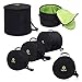 TURTLE GEAR Extra Thick Padded Nylon Drum Case Bags: Standard 5-piece Set