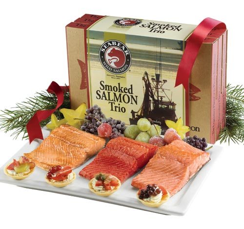 4 SeaBear+Smoked+Salmon+Trio+18+Ounce